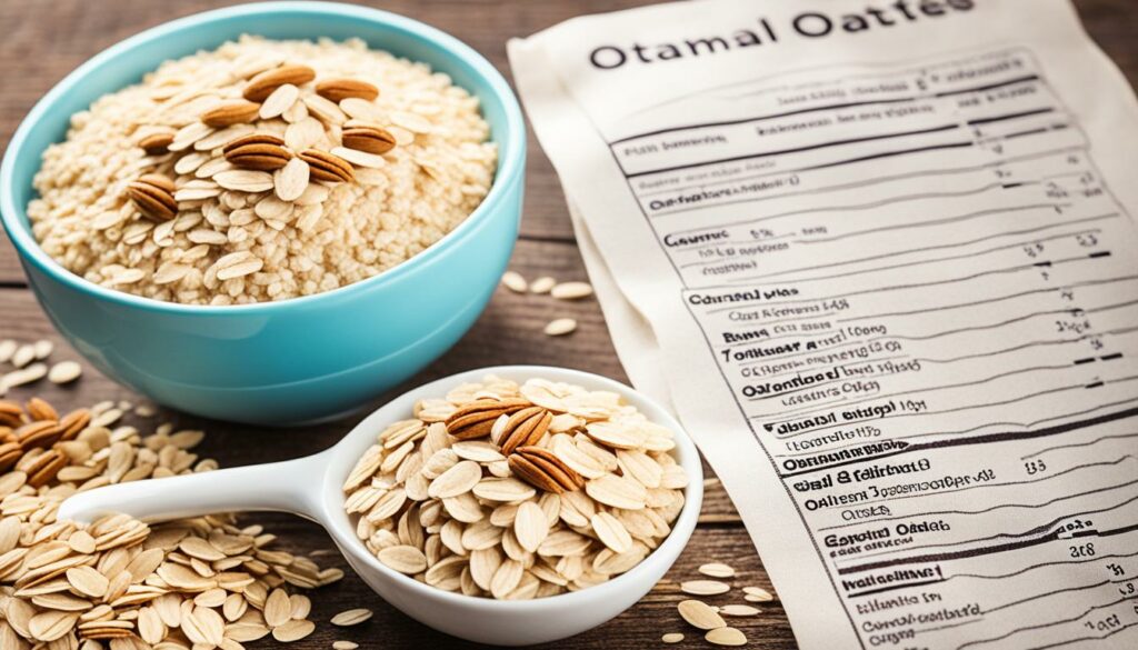 oatmeal nutrition facts